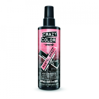Spray colorant pentru par Peachy Coral Pastel 250ml Crazy Color