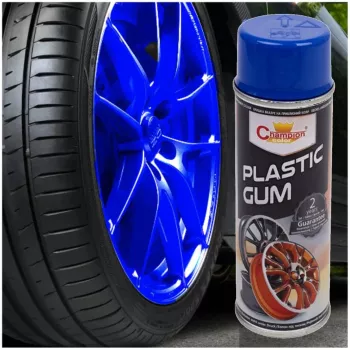 Spray Vopsea Cauciucata pentru Jante culoare Albastra 400ml Champion Color 