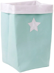 Cos depozitare panza Childhome 32x32x60 cm Menta 