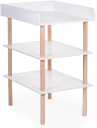 Masa de infasat Childhome Natural/Alb