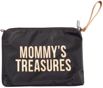 Poseta Childhome Mommy Clutch 33x23 cm Negru 