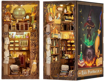 Puzzle 3D Cotor de carte DIY Magic Pharmacist Cutebee 282 piese 