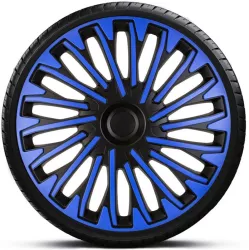 SET CAPACE ROTI 15 ALBASTRU-NEGRU CU INEL NEGRU SOHO 