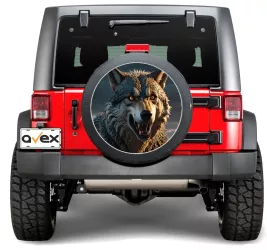 Sticker Auto Roata de Rezerva rezistenta la intemperii si raze UV diametru 55 cm Cod AVX-RR03 