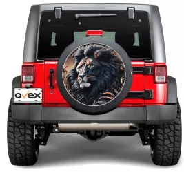 Sticker Auto Roata de Rezerva rezistenta la intemperii si raze UV diametru 55 cm Cod AVX-RR04 