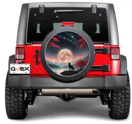 Sticker Auto Roata de Rezerva rezistenta la intemperii si raze UV diametru 55 cm Cod AVX-RR17 