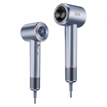 Uscator de par iHunt Powersonic Dry 1600W 110000 rpm Brushless Ion Glide Silver 