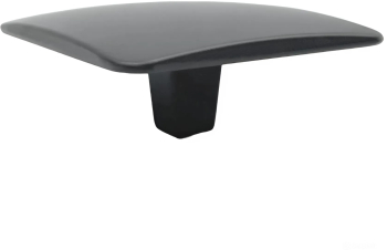 Buton pentru mobila Jose finisaj negru cobalt 47x47 mm 