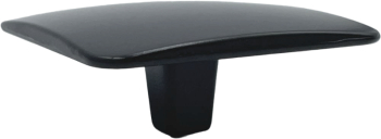 Buton pentru mobila Jose finisaj negru grafit 47x47 mm 
