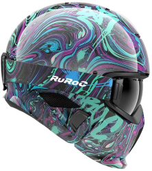 Casca Ski & Snowboard Ruroc RG1-DX LUCID WAVES YL/S 2024