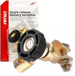 Comutator rotativ Contact General cu montaj pe borna bateriei 12V - 24V 