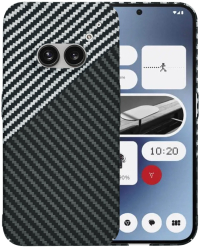 Husa pentru Nothing Phone 2a / 2a Plus - Techsuit Carbonite FiberShell - Stealth Gray 