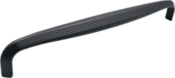 Maner pentru mobila Eluno finisaj negru cobalt L 232.2 mm 