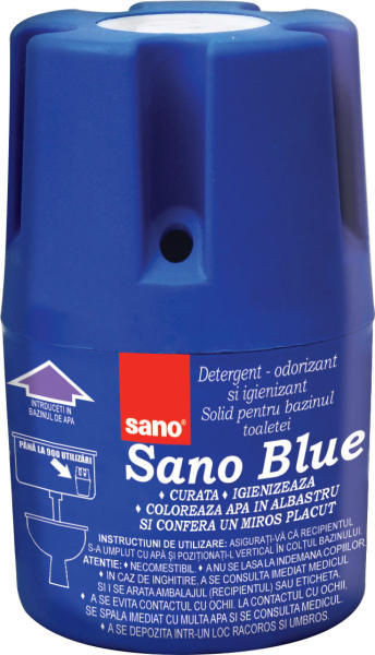 Odorizant wc bazin Sano Blue Ocean 150gr