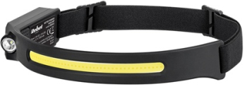 Lanterna Frontală Frunte Rebel + COB 3W + 5W cu acumulator