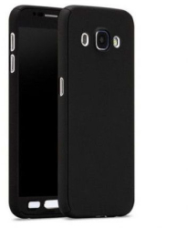 Husa FullBody MyStyle Black pentru Samsung Galaxy J3 2017 acoperire completa 360 grade cu folie de protectie gratis 