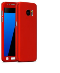 Husa FullBody MyStyle Red pentru Samsung Galaxy J3 2017 acoperire completa 360 grade cu folie de protectie gratis 