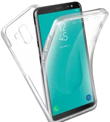 Husa silicon transparent protectie completa 360° fata+spate Samsung Galaxy J6 2018 