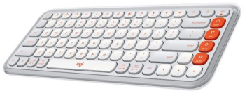 Tastatura Logitech Pop Icon Keys Bluetooth Off-White 