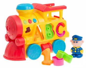 Jucarie muzicala sortator tren BamBam 