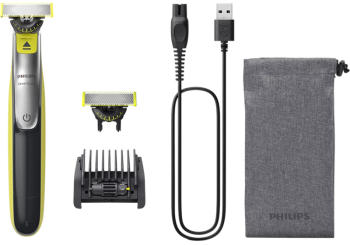 Aparat de ras Philips OneBlade 360 Face QP2734/31 aparat hibrid pentru barbierit si tuns barba 