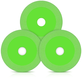 Set 3 Discuri de taiere diamantate ultra subtiri Tovbmup set 2 in 1 100mm pentru sticla ceramica gresie durabile.
