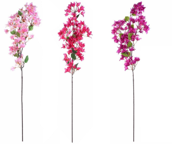 Set 6 flori artificiale multicolore 116 cm 