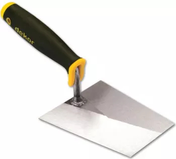Mistrie profesionala Dekor pentru zidarie otel maner ergonomic 140 x 116 x 85 mm 