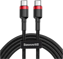 Cablu Baseus Cafule Pd Usb-c - Usb-c 2.0 M Rosu-negru 60w