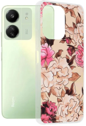 Husa pentru Xiaomi Redmi 13C 4G / Poco C65 - Techsuit Marble Series - Mary Berry Nude 