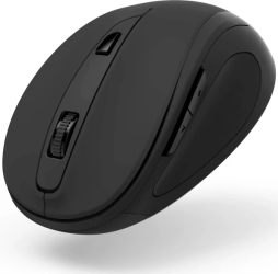 Mouse Hama Wireless Optic Cu 6 Butoane Mw-400 V2 Ergonomic Receiver USB Negru