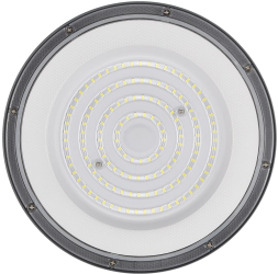 Plafoniera LED 100W Iluminat Industrial UFO Slim 6500K Gri prindere cu lant 
