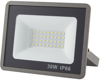 Proiector LED 30W 110-265V Lumina rece 6500K Negru