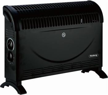 Soba cu convectie Rosberg R51974A 2000W 3 trepte Termostat Negru