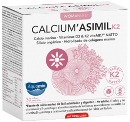 Calcium Asimil K2 30 pliculete 100g Dieteticos Intersa 