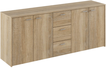 Comoda PAL stejar sonoma Hugos 180x42x74.5 cm 