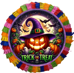 Pinata pentru petreceri 35 cm multicolora model Halloween 2 