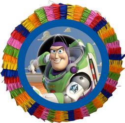 Piniata pentru petreceri 35 cm multicolora model Toy Story 