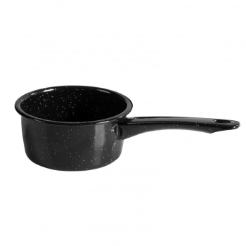 Rosberg R54521J15 Caserola 15x7 cm 0.950 l Email Inductie Negru 