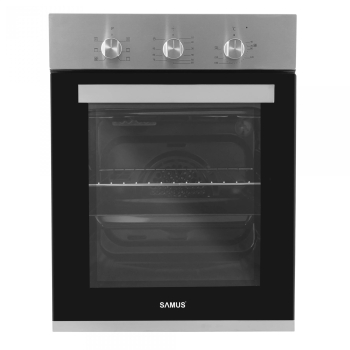Cuptor incorporabil Samus SC456GTXV 43 L 6 Functii Latime 45 cm 1900 W Timer mecanic Grill Ventilator Clasa energetica A Inox 