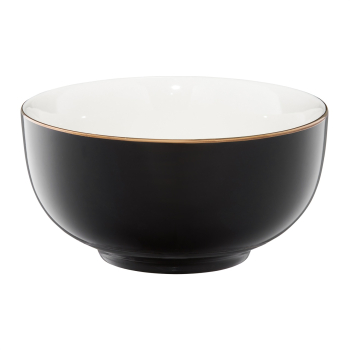 Bol mic 14cm portelan negru AMBITION Royal 