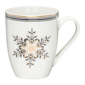 Cana portelan 360ml Stea AMBITION Art Deco Stars 