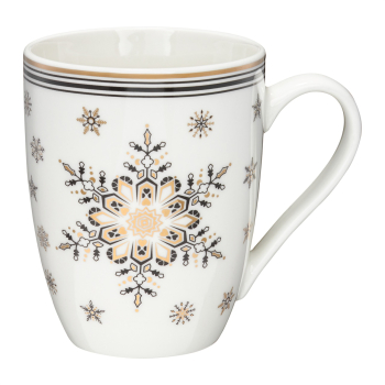 Cana portelan 360ml Stele AMBITION Art Deco Stars 
