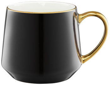 Cana portelan 460ml negru AMBITION Royal 