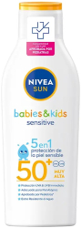 Crema de corp cu protectie solara SPF50+ pentru copii Nivea Sun Babies & Kids 200 ml 