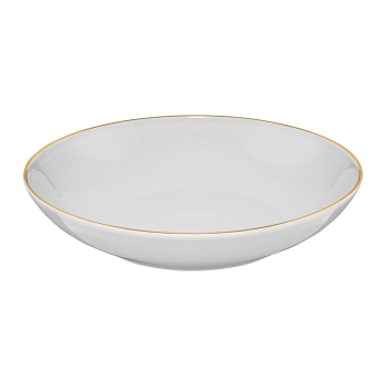 Farfurie adanca 22.5cm portelan gri AMBITION Royal 