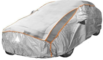 Prelata auto impermeabila cu protectie pentru grindina Tesla S - RoGroup 3 straturi gri 