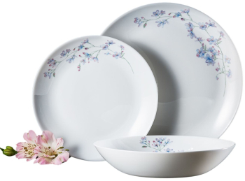 Serviciu de masa 18 piese 6 persoane opal AMBITION Linum 