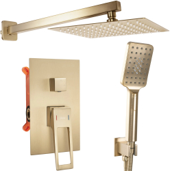 Set de dus incastrat Rea Parker AURIU PERIAT CU BOX