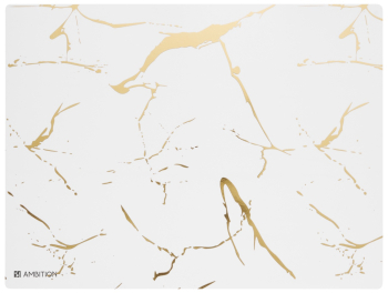Suport farfurie 40x30cm alb AMBITION Royal Marble 